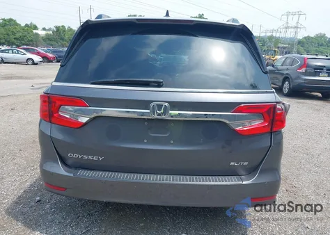 2019 Honda Odyssey Elite из США, поврежденный, VIN 5FNRL6H9XKB060781